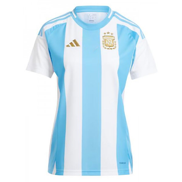 Argentina home female jersey women's first soccer uniform ladies sportswear football tops sport shirt Euro 2024 cup